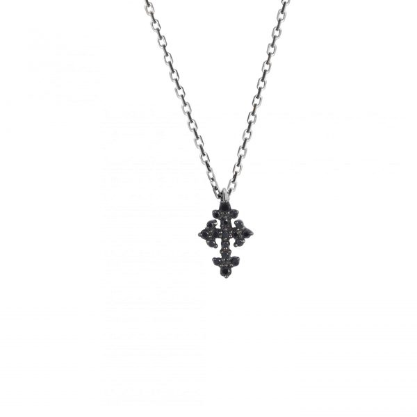 Feidt Paris - Collier mini croix - Lys