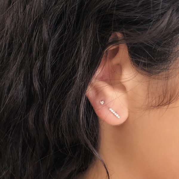 Feidt Paris - Bijou d'oreille Barrette - Les Eternels