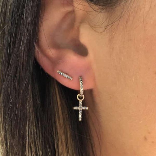 Feidt Paris - Bijou d'oreille Barrette - Antik