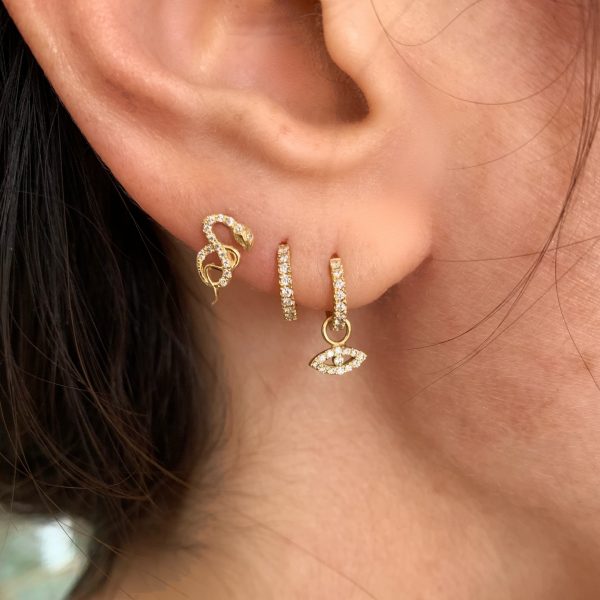 Feidt Paris - Boucle D'oreille - Les éternels - Serpent