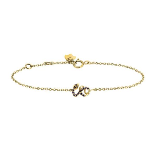 Feidt Paris - Bracelet Serpent - Porte Bonheur