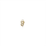 Charm serpent diamants - Feidt Paris