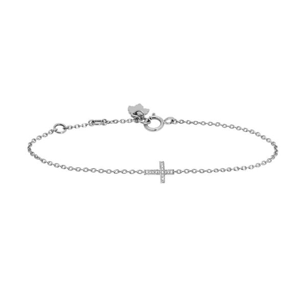 Feidt Paris - Bracelet croix - Les éternels