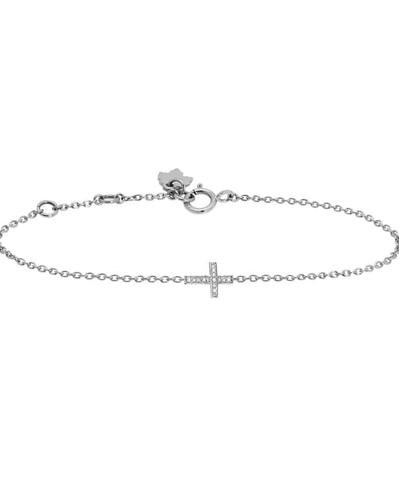 Bracelet croix Feidt Paris