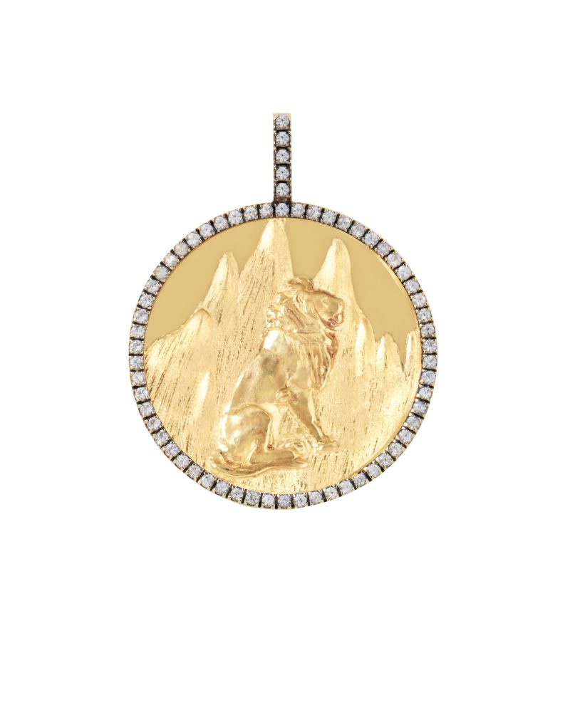 Médaille lion FEIDT PARIS