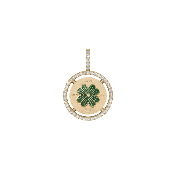 Lucky mini medallion